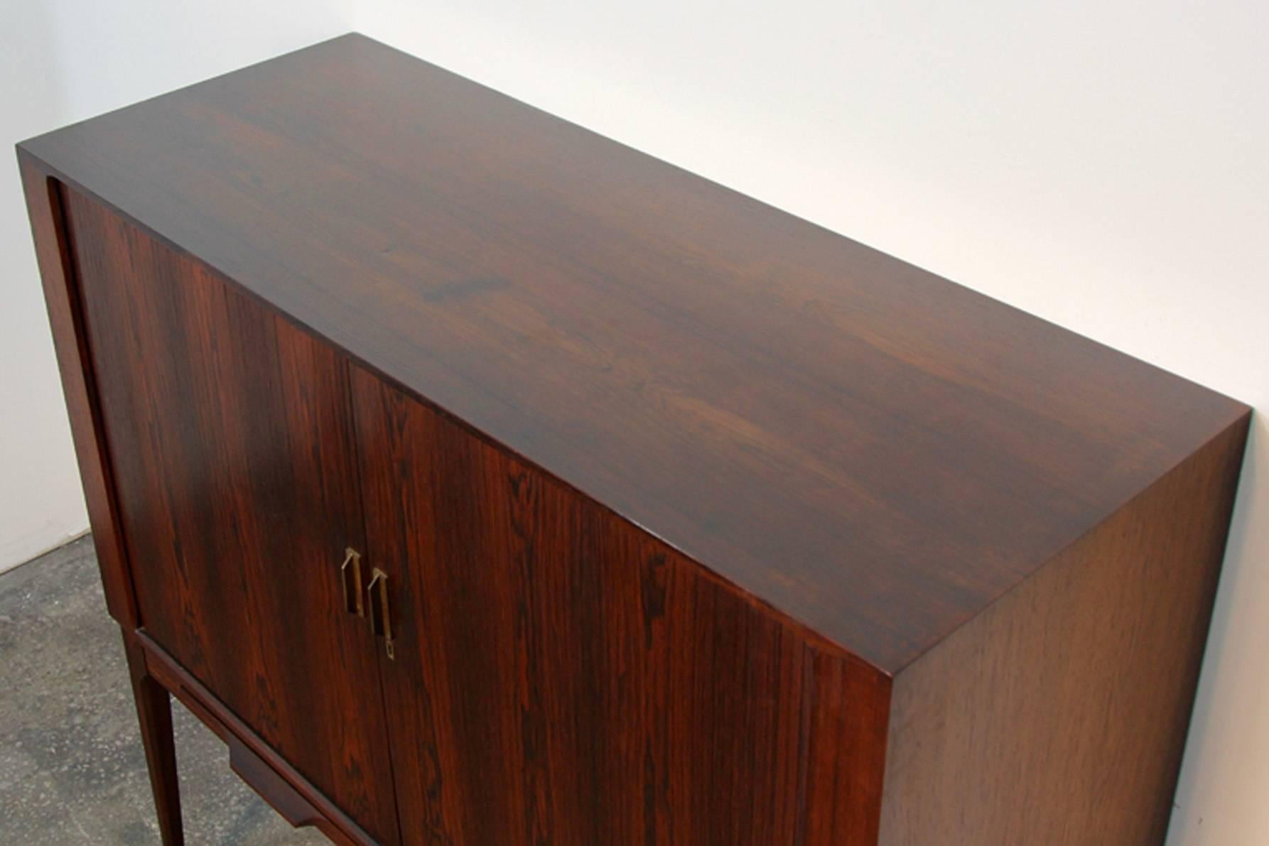 Kurt Ostervig Rosewood Bar Cabinet 1