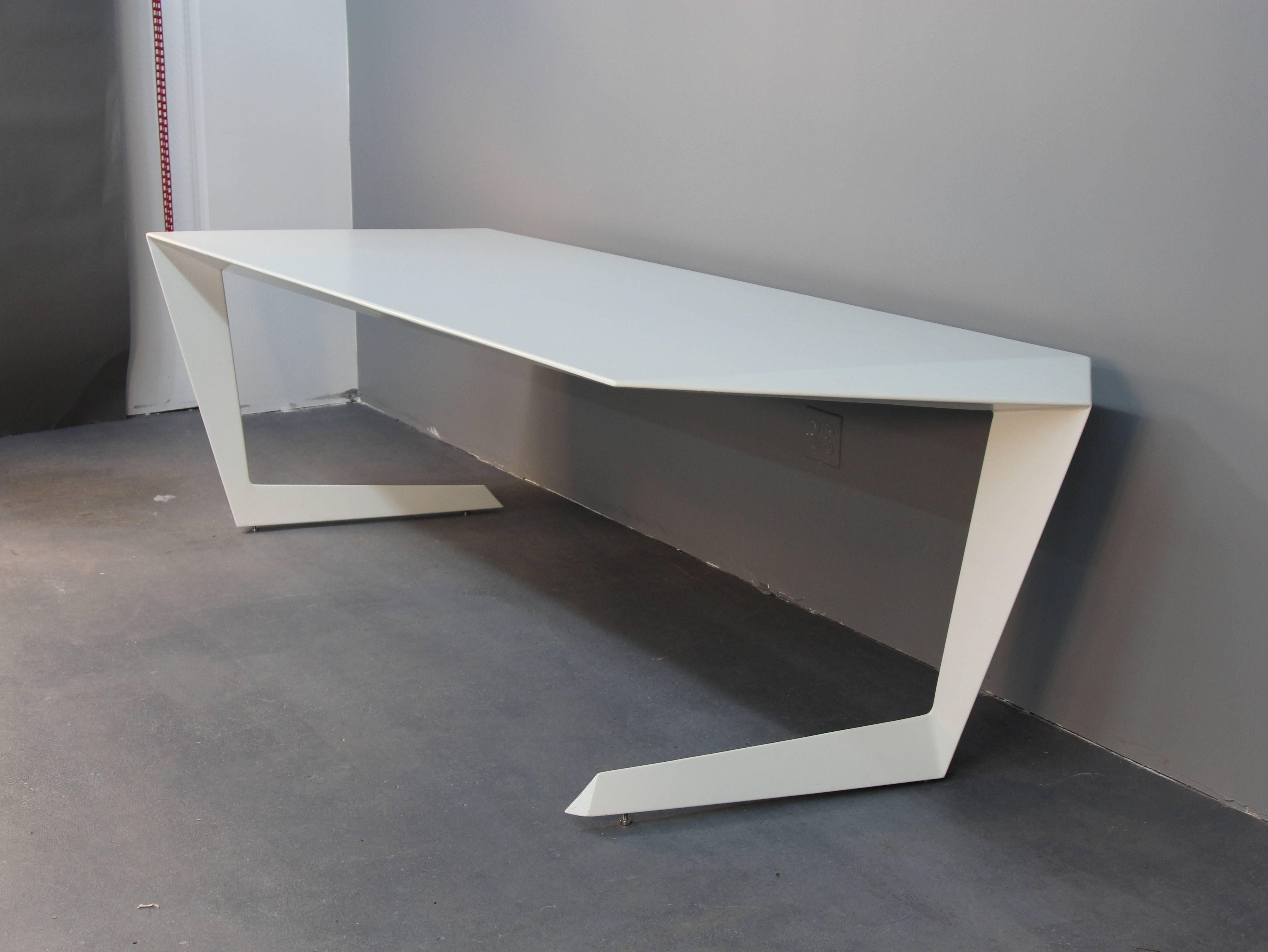 aluminum desks