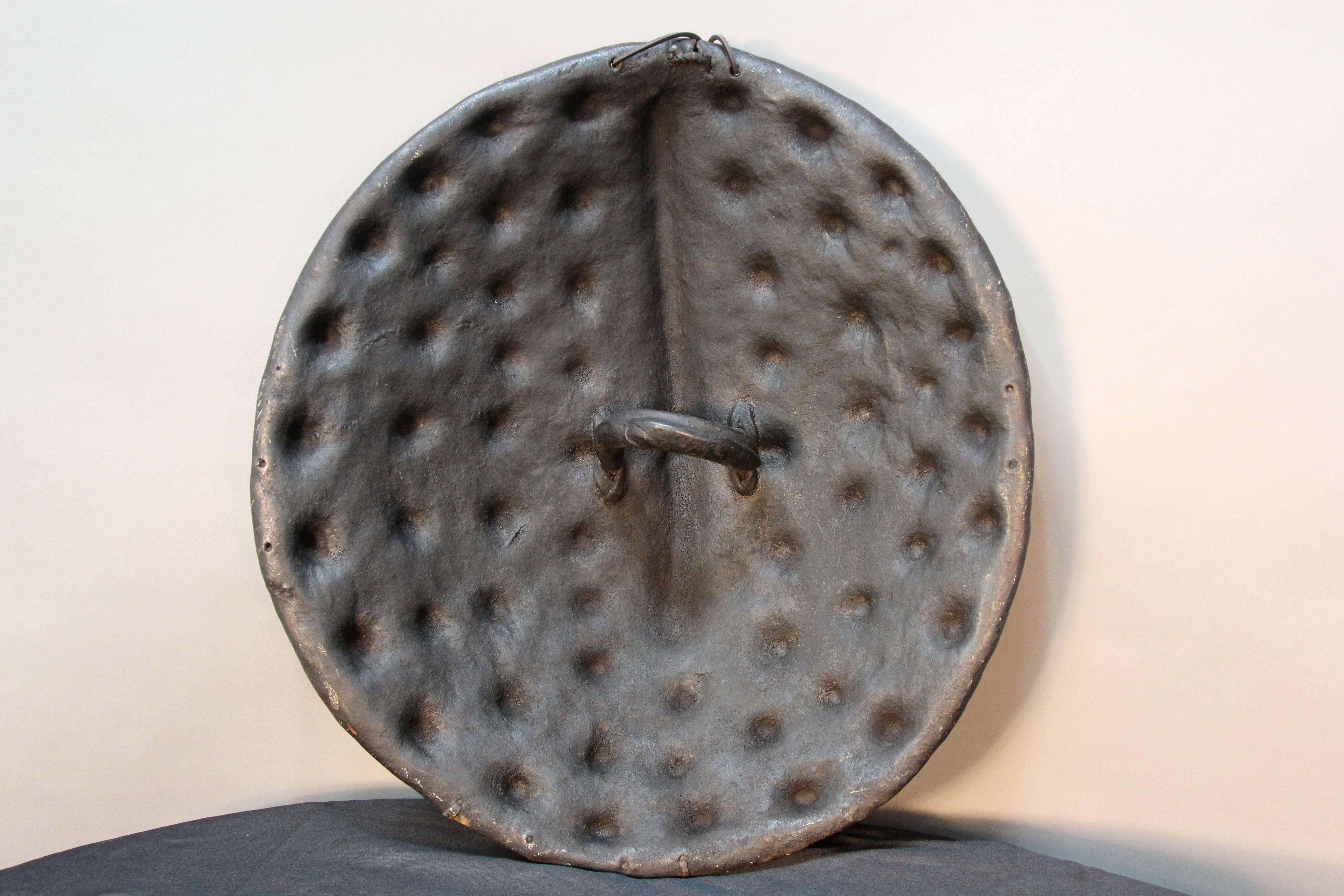 Ethiopian Leather War Shield For Sale 1