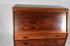 Dyrlund Rosewood Vanity Chest of Drawers with Tambour Front