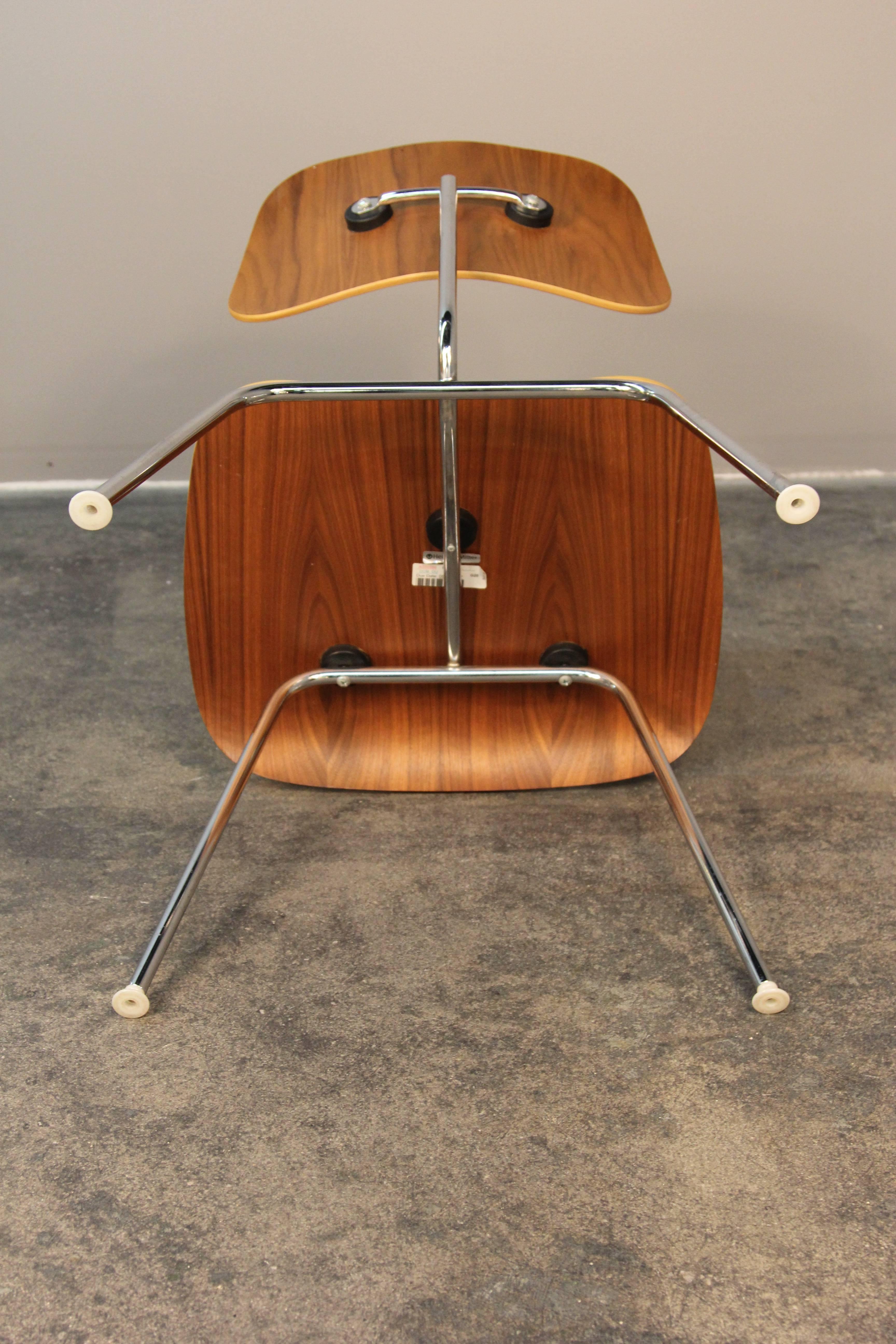 Set of Four Eames DCM Chairs for Herman Miller 1