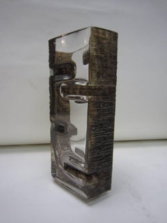 Sculptural 1970s Daum Vase by César Baldaccini