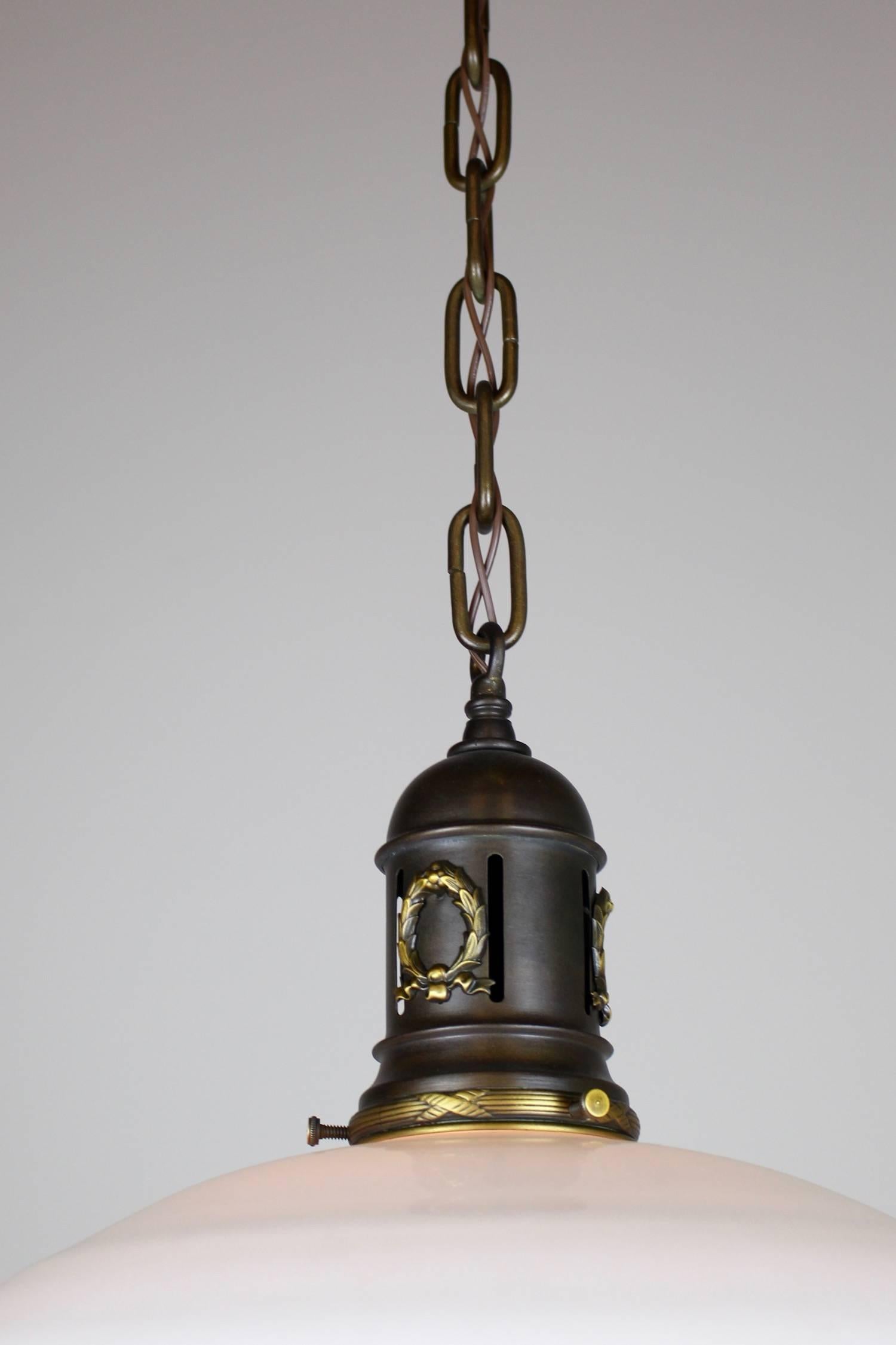North American Antique Train Station Pendant Lights
