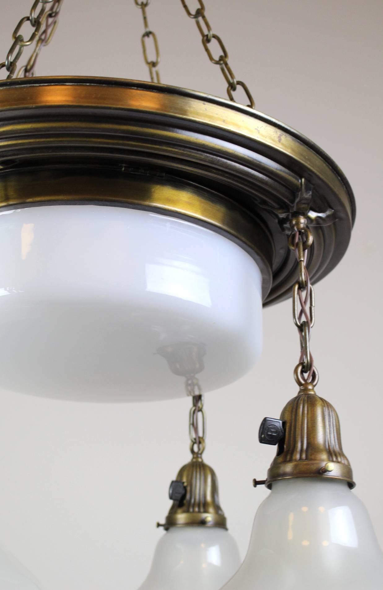 Early 20th Century Classical Revival Shower Fixture For Sale