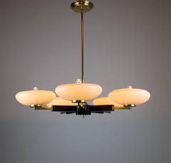Five-Light Mid-Century Modern Bakelite Fixture