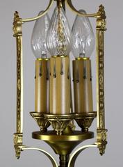 Three Candle Spanish Colonial Hall Lantern