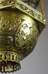 Monumental Hall Lantern of Exceptional Quality