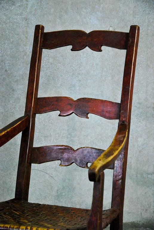 19th Century Canadian Primitive Rocking Chair at 1stDibs