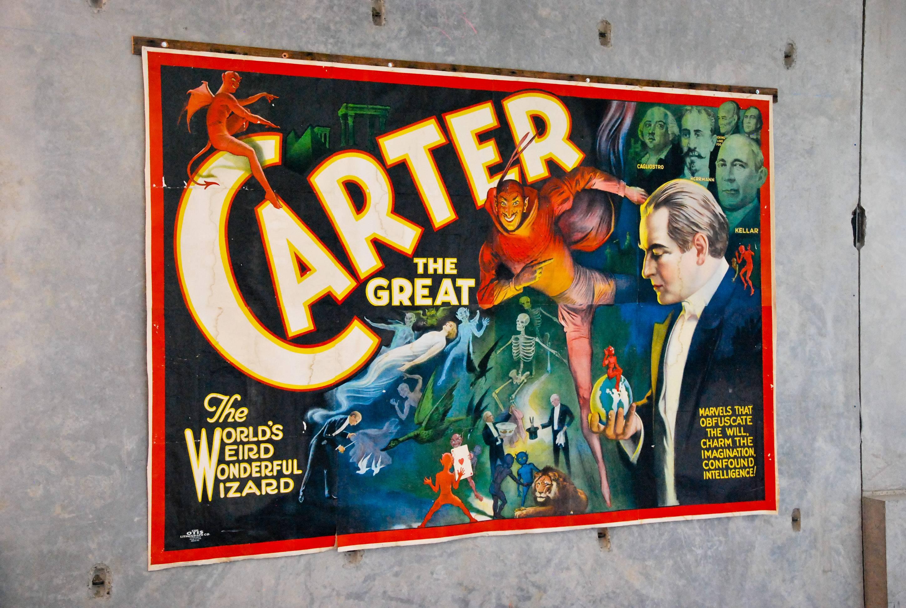 carter the great poster original