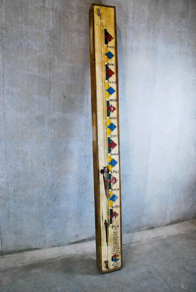 1930 Wooden Carnival Game by French Game and Novelty, Milwaukee, WI For