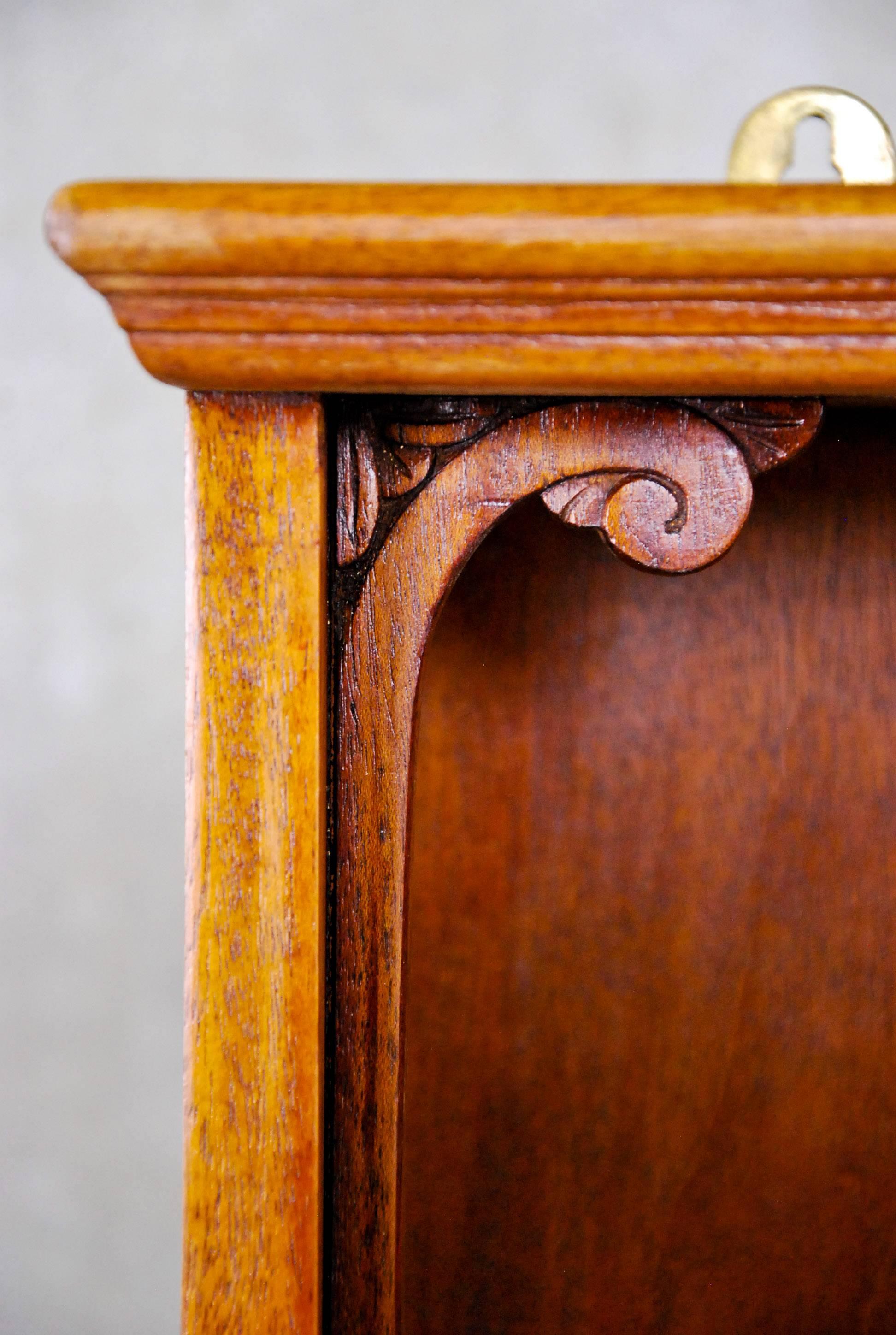 English 1920 Wall-Mounted Pharmacy Bathroom Cabinet with Mirror