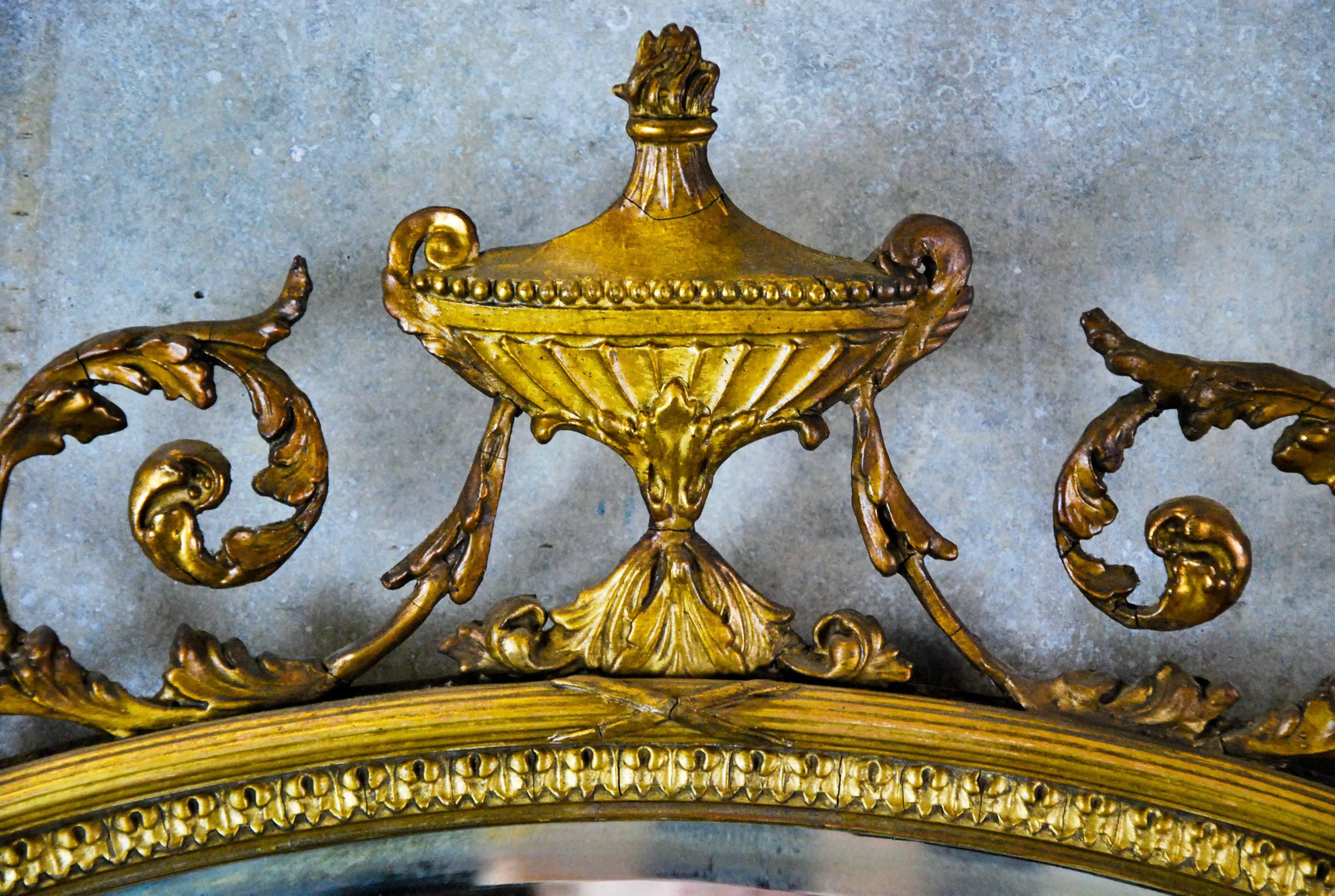 Excellent French mirror in gilded finish. Untouched.
Recently acquired from a private collection.