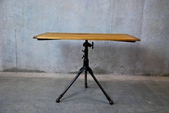 1910 A. Hoffman Cast Iron Adjustable American Drafting Table