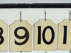 Wooden Town Hall Bingo Board