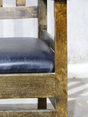 1920 Large Lodge Craftsman Style Lounge Chairs