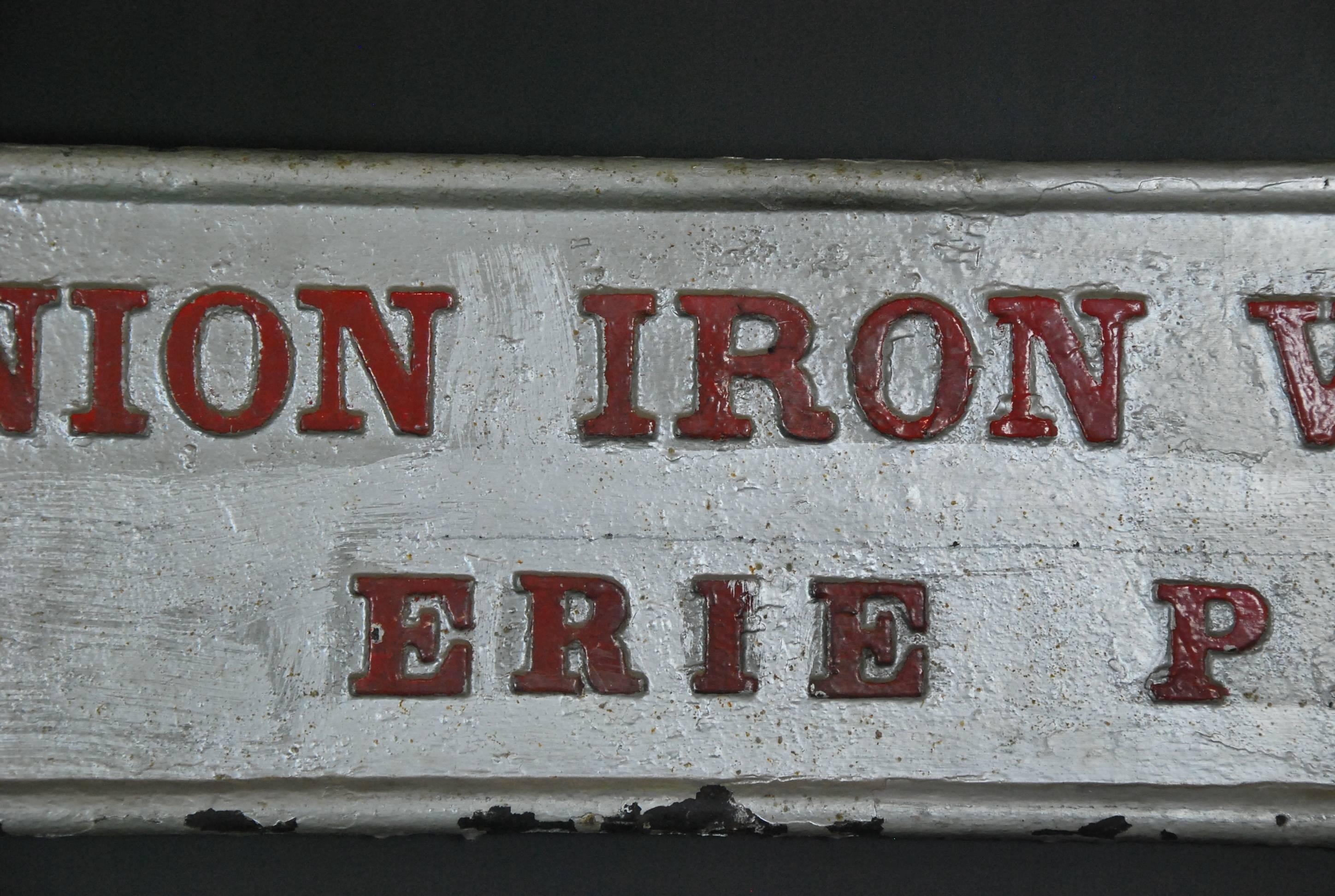 cast iron wall plaques