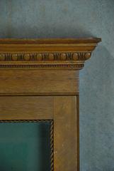 1920 Oak Marquee Shadow Box