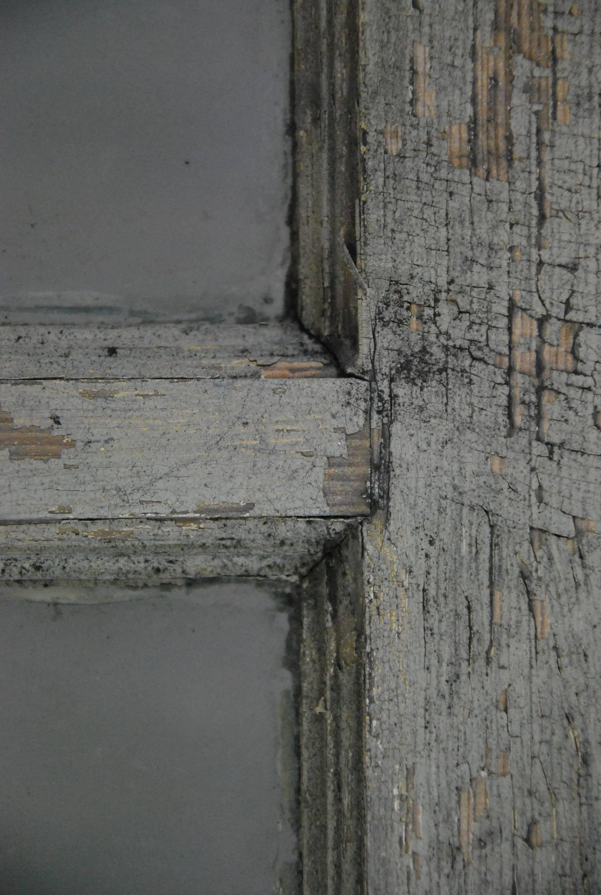 American 19th Century Wooden Carriage Doors / Track