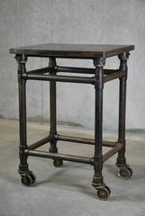 1920 Cast Iron Industrial Turtle Table
