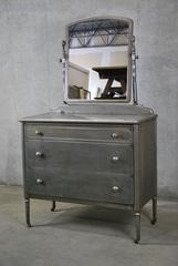 1930 Simmons Metal Low Boy Dresser