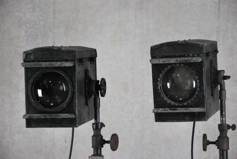 1910 Original Capitol Stage Floor Lights For Sale at 1stDibs old stage lighting for sale