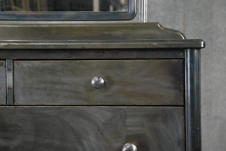 1930 Industrial Simmons Metal Dresser At 1stdibs