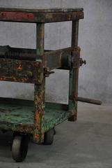 1920 Adjustable Industrial Crank Carts