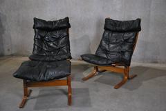 Pair of Westnofa Siesta Sling Chairs by Ingmar Relling