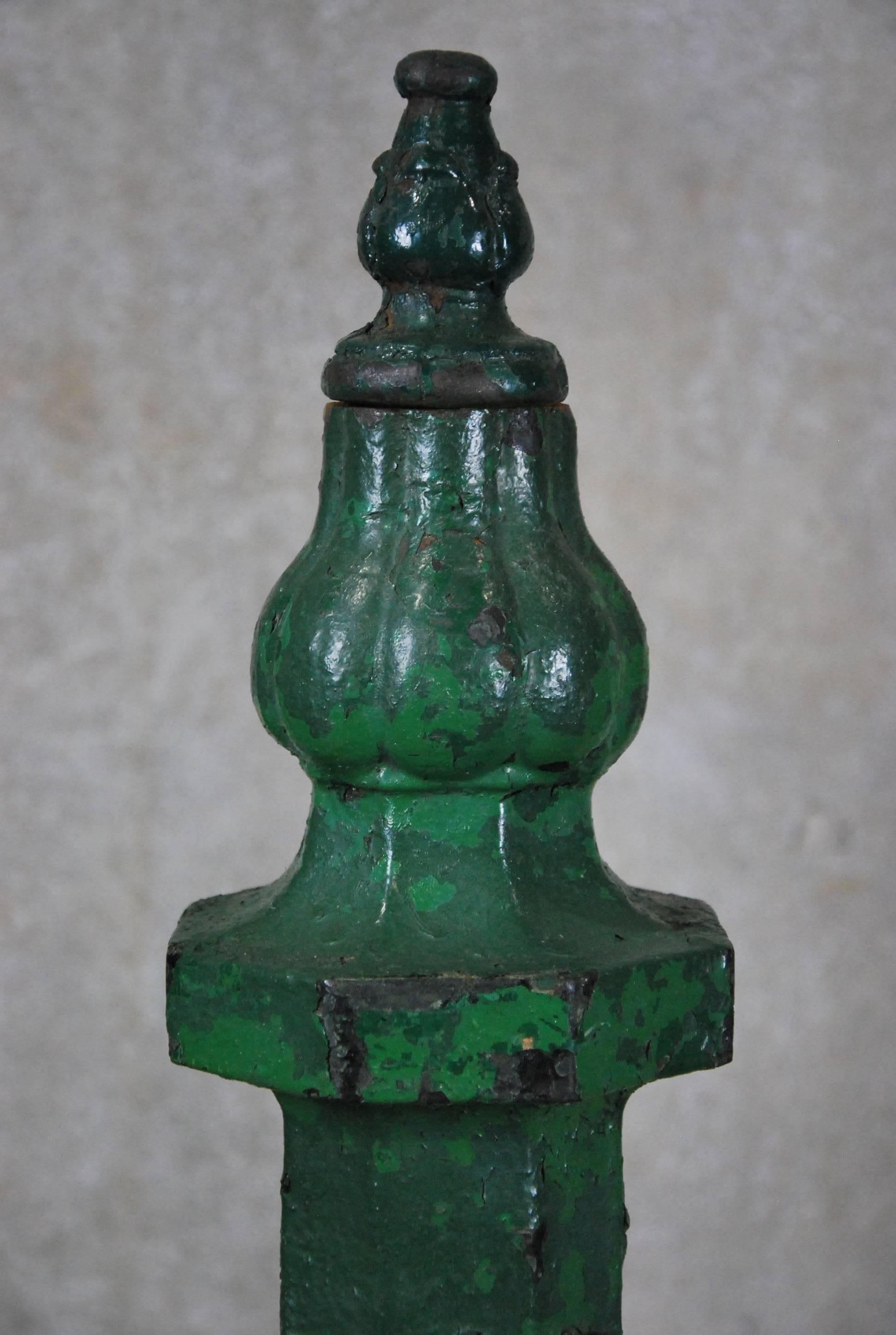 cast iron newel post for sale