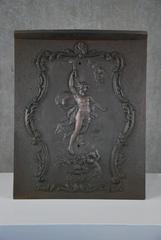 1895, Cast "Summer Cover" Fireplace Insert