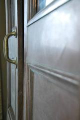 1920 Copper Pair of Industrial Doors