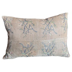 Antique 17th Century Isfahan Metallic Embroidery Pillow
