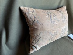 Antique 17th Century Isfahan Metallic Embroidery Pillow