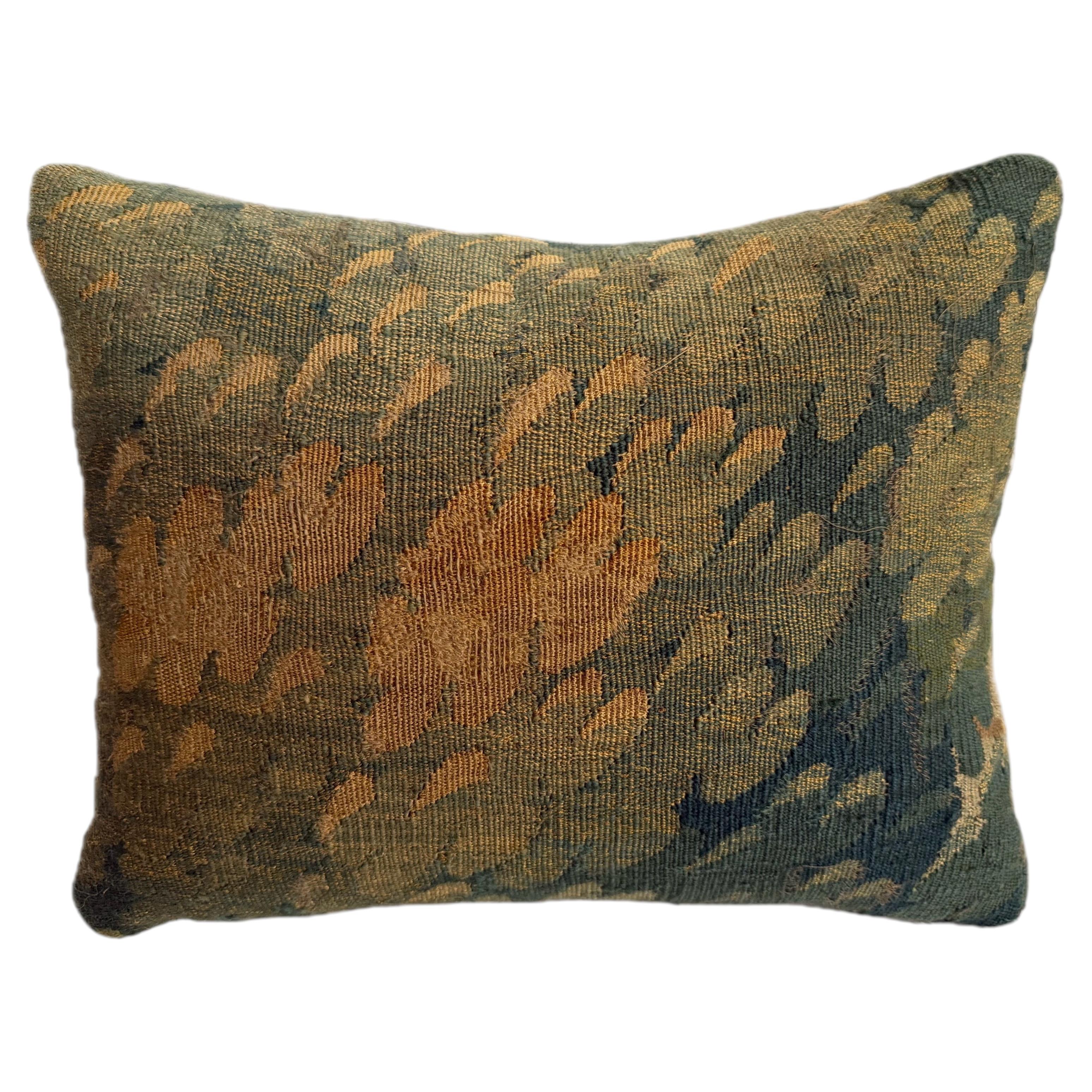 Museum Quality 17th Century Brussels Woven Tapestry Pillow