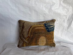 17th Century Antique Brussels Tapestry Pillow