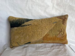 Antique 17th Century Brussels Tapestry Lumbar Pillow