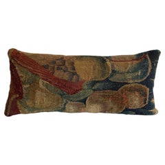 Antique 17th Century Flemish Fruit Tapestry Lumbar Pillow