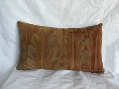 17th Century Brussels Verdure Tapestry Lumbar Pillow