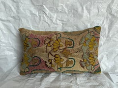 Antique 17th Century Florentine Wool and Silk Tapestry Pillow