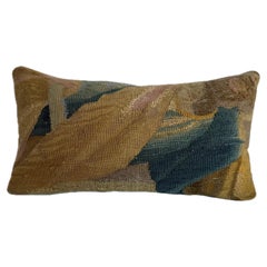 Antique 17th Century Brussels Abstract Woven Pillow