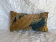 Antique 17th Century Brussels Abstract Woven Pillow