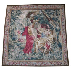 Vintage-Wollwandteppich aus dem späten 20. Jahrhundert, 5,6 × 5,7
