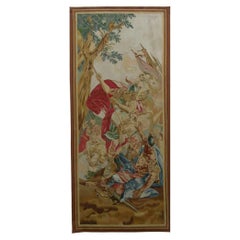 Late-20th Century Classical Wool Tapestry Wall Hanging