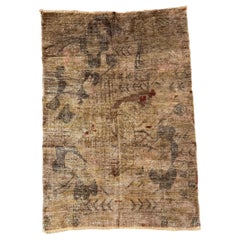 Antiker zentralasiatischer Samarkand-Teppich aus dem frühen 20. Jahrhundert, handgewebt, mit traditionellem Muster