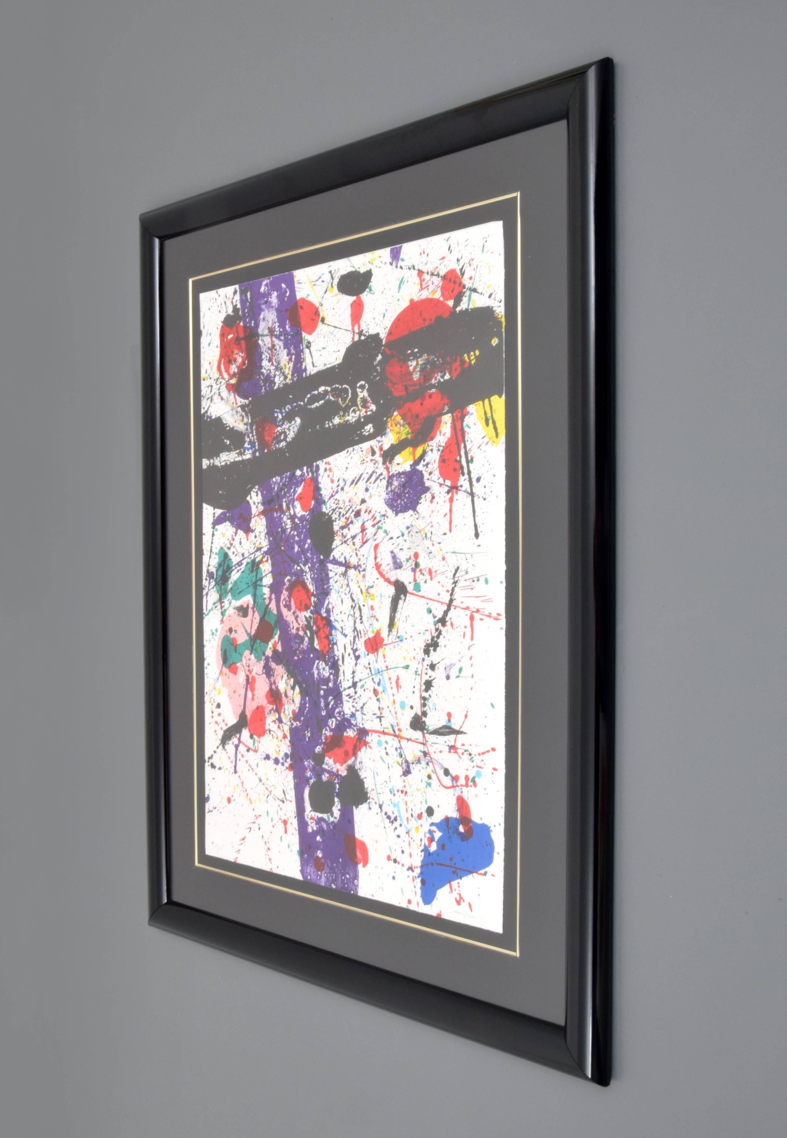 Lithograph by Sam Francis (1923-1994). Work was published by the Museum of Contemporary Art, Los Angeles and printed by George Page, the Litho Shop, Inc. Provenance: Fine Art World, Boca Raton, Florida Private Collection, Florida.

Markings: