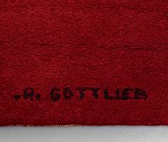 Large Adolph Gottlieb Tapestry/Rug