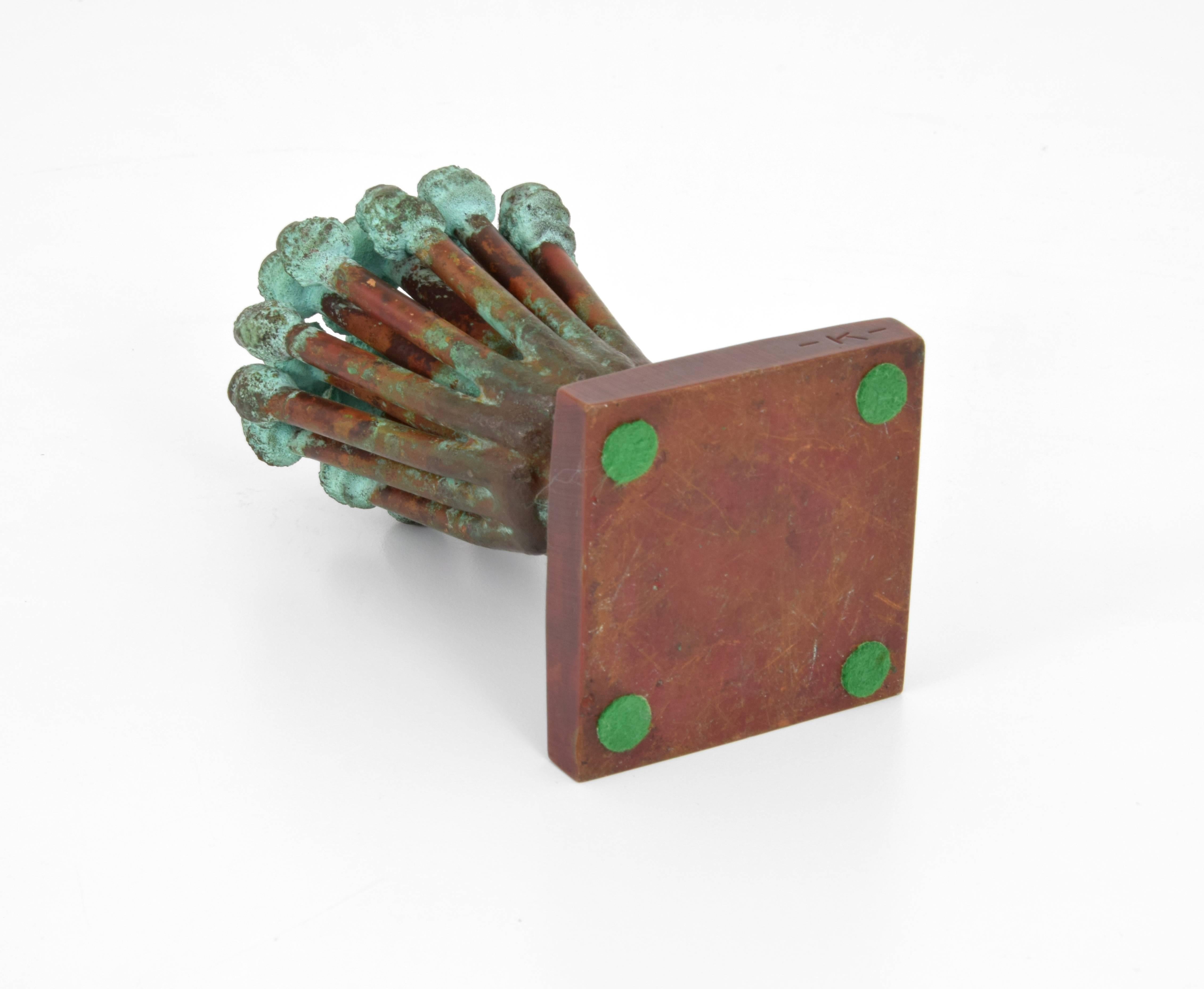 American Klaus Ihlenfeld Abstract Bronze Sculpture For Sale