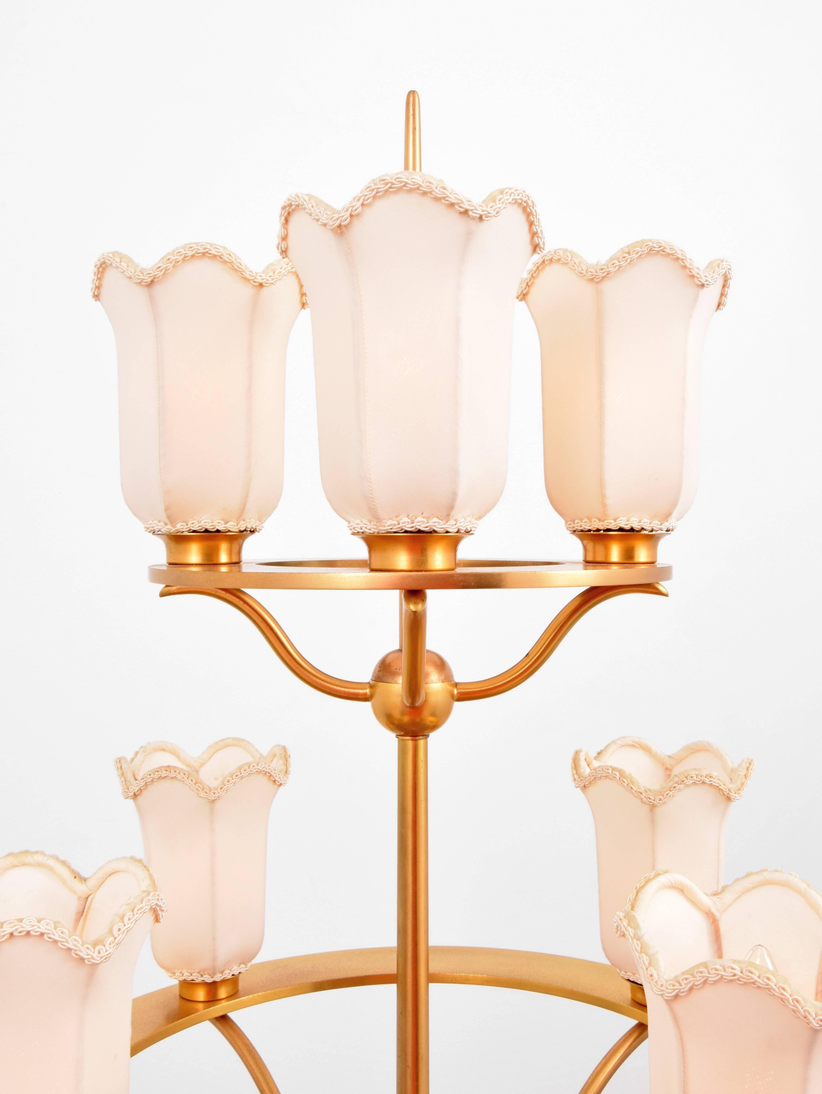 American Monumental T.H. Robsjohn-Gibbings Floor Lamp from White Shadows Estate For Sale