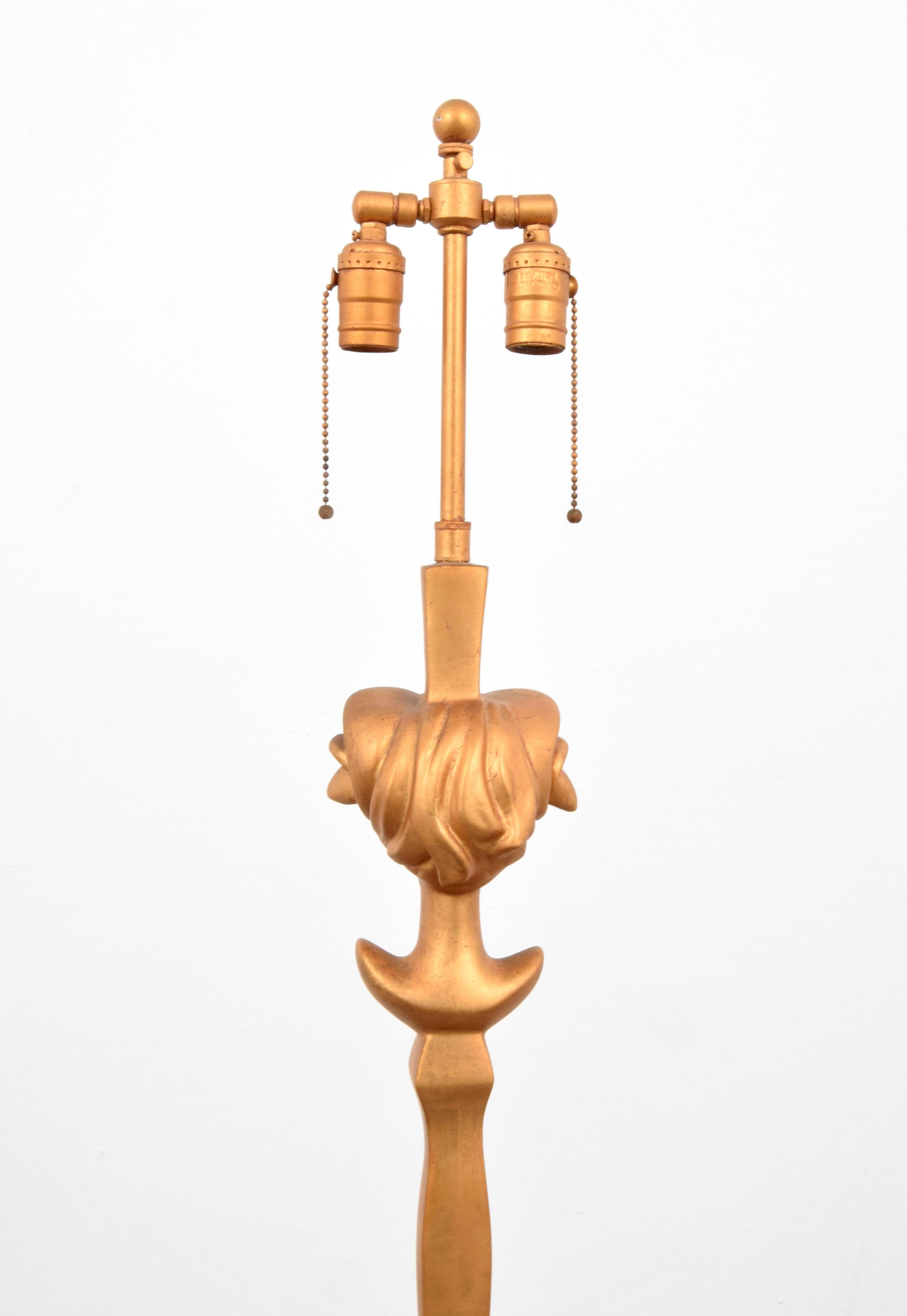 Hollywood Regency Sirmos Floor Lamp, Manner of Alberto Giacometti