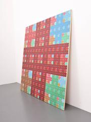 Large Richard Kallweit Abstract Painting